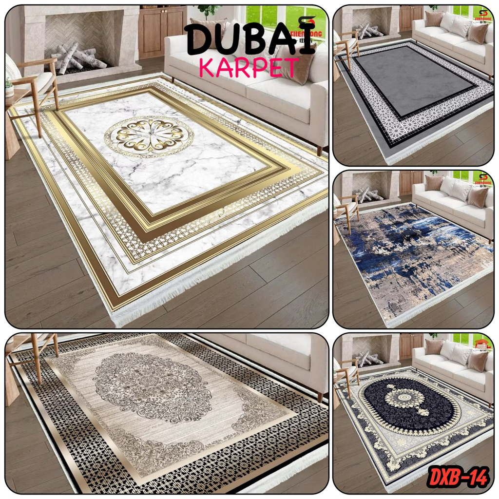 Dubai Carpet 5D | SIZE 6XL DAN XL /Karpet Dubai| Baru Designs | High Quality Carpet