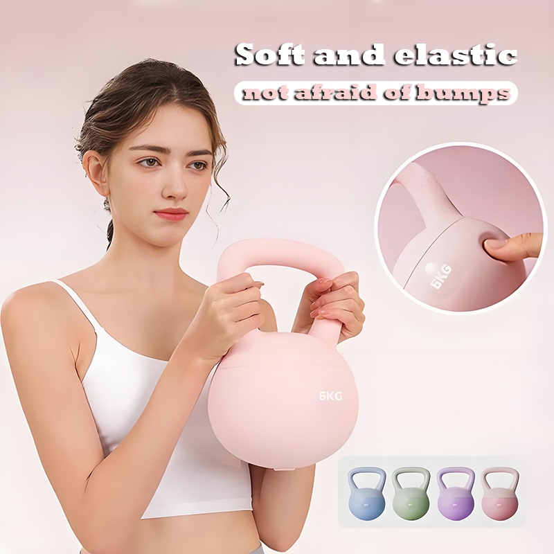 Premium fitness equipment, strength training kettlebells, soft kettlebells for women weightlifting