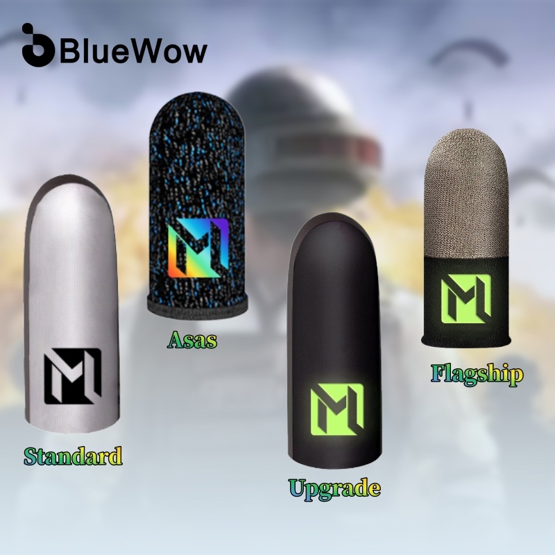 BlueWow MLBB series gaming finger cots upgraded with sweat resistant, breathable and more sensitive gloves