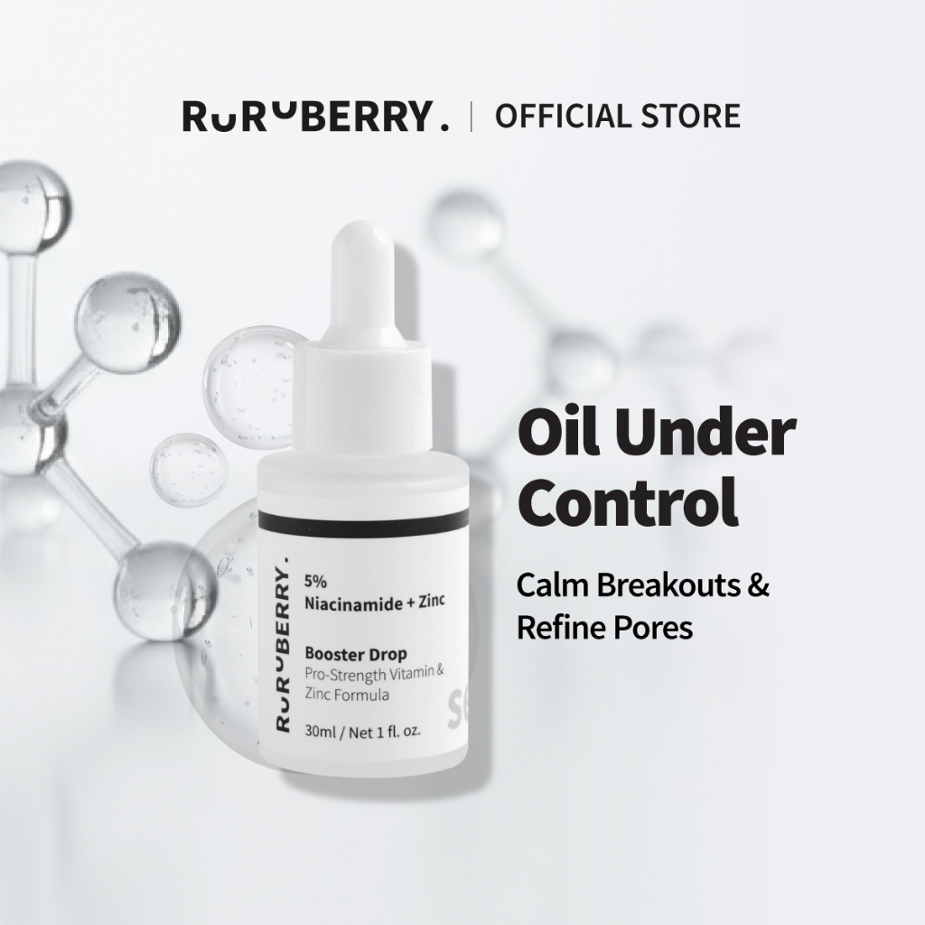 Ruruberry 5% Niacinamide + Zinc Serum (30ml)