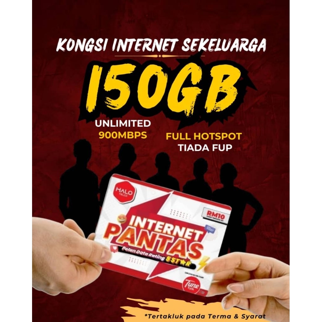 [?????? ????????? ????????] HALO EPIK - Simkad Unlimited Data Celcom 5G Coverage