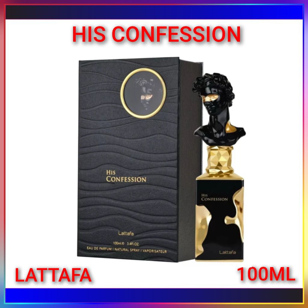 ?100% ORIGINAL ? HIS CONFESSION BY LATTAFA EDU 100ML PERFUME FOR UNISEX MADE IN DUBAI.