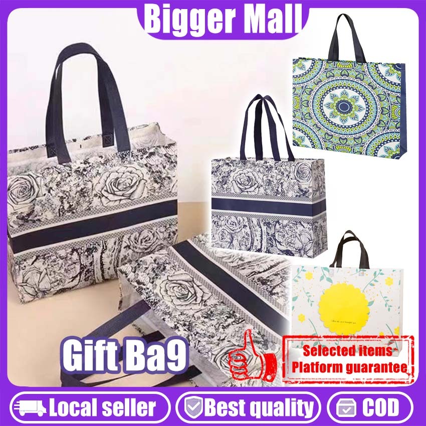(50pcs)Wholesale In stock / Non-woven laminated tote bag / Clothing store shopping bag / Eco-friendly bag / Gift bag