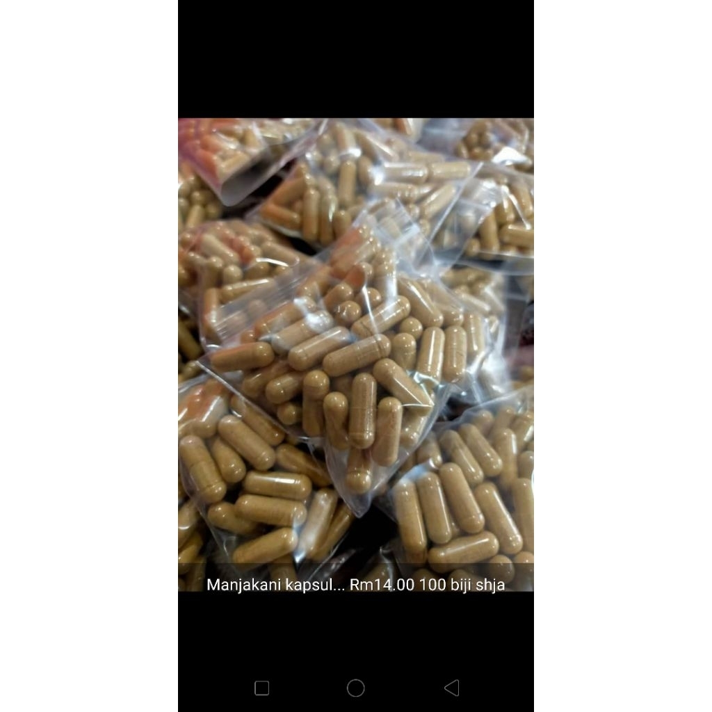 JAMU MANJAKANI 100% Sepenuhnya 100biji