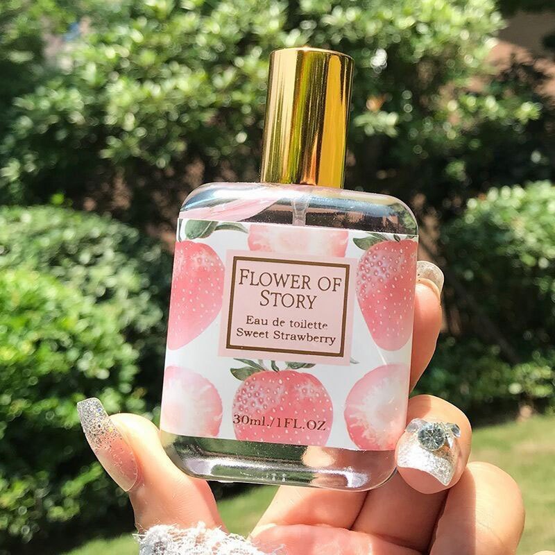 Flower of Story 30ml Lady Perfume Spray Body Mini Fragrance Women Fresh Natural Romantic Elegant Floral Fruity Girl Gift