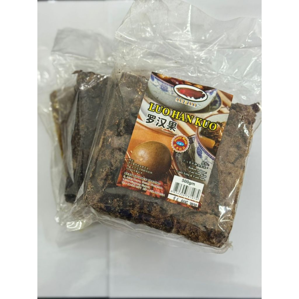 RTB Cube Luo Han Kuo/Longan/Chrysanthemum 罗汉果/龙眼/菊花即煮块 500g -Premium | Ready-to-boil| Local Penang | Traditional MY