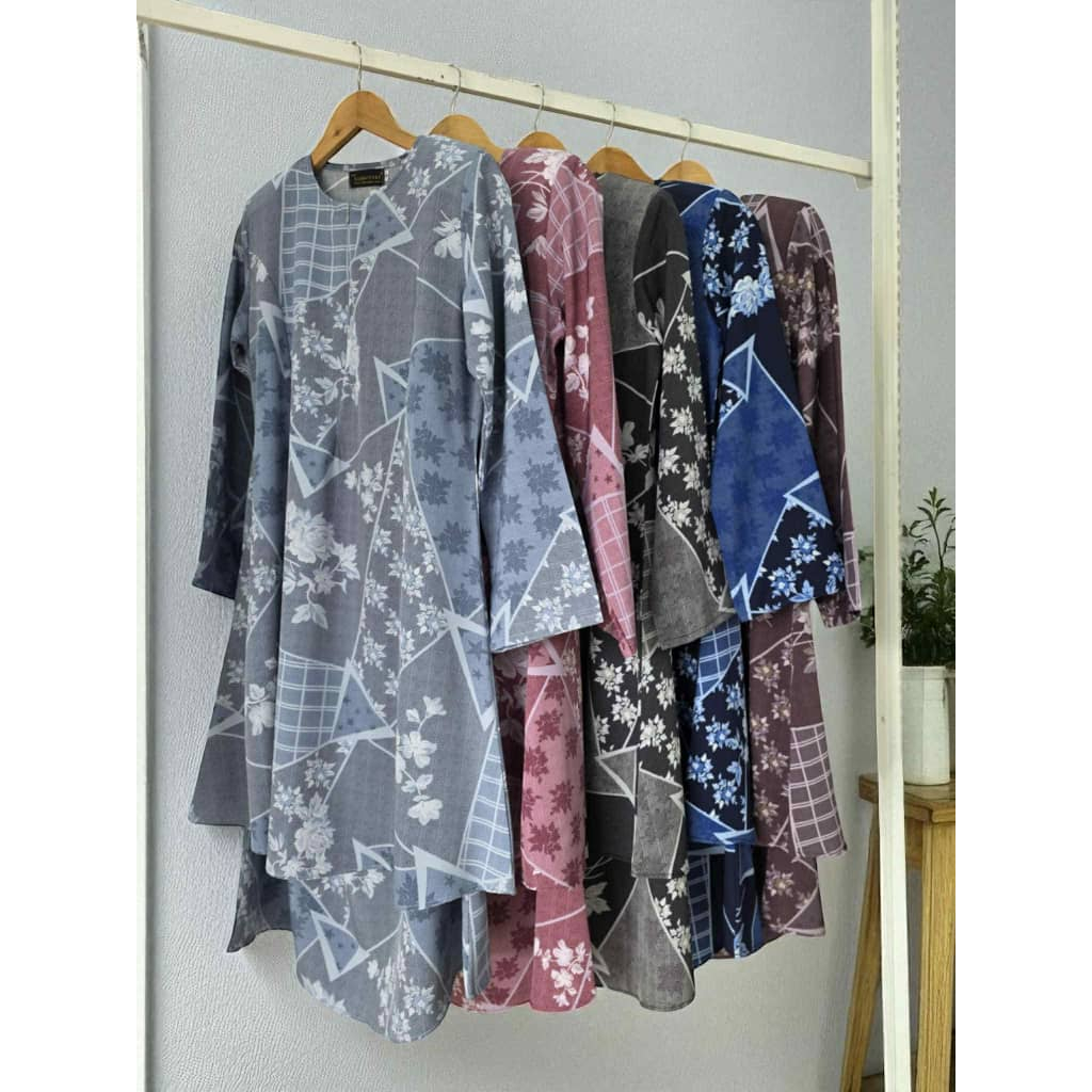 BAJU KURUNG RIAU IRONLESS MUSLIMAH TERKINI