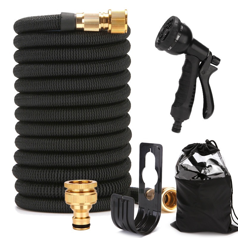 Hose Pipe High Pressure Garden Irrigation Watering System Car Wash Magic Telescopic Pencuci Hos Paip Cuci Kereta 洗车软管
