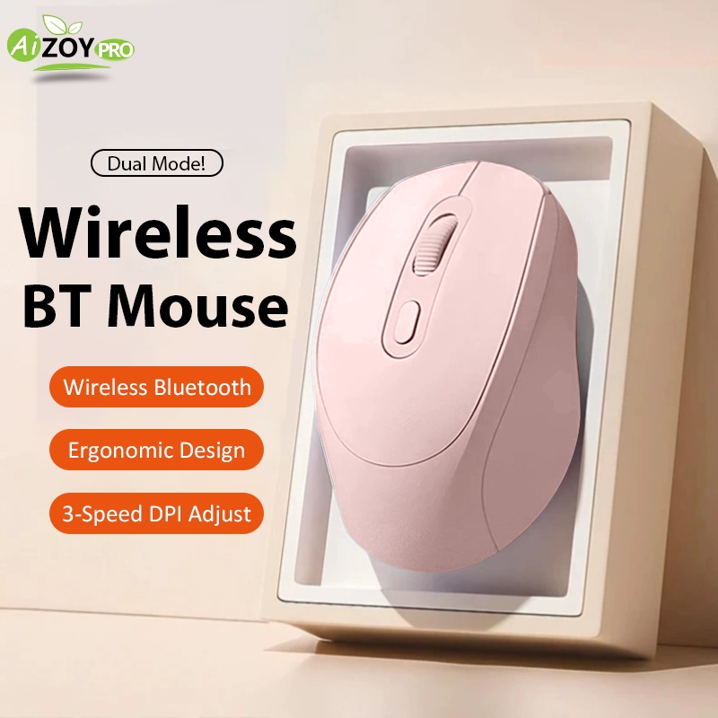 Silent Recharge Wireless Bluetooth Mouse slim Compact Size mouse gamer For iPad MacBook Tablet Laptop PC gaming mouse