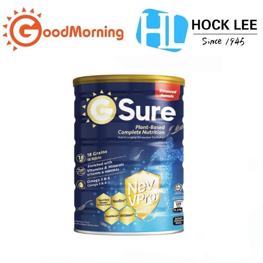 Good Morning Gsure Complete Nutrition Vegetarian Milk 850g