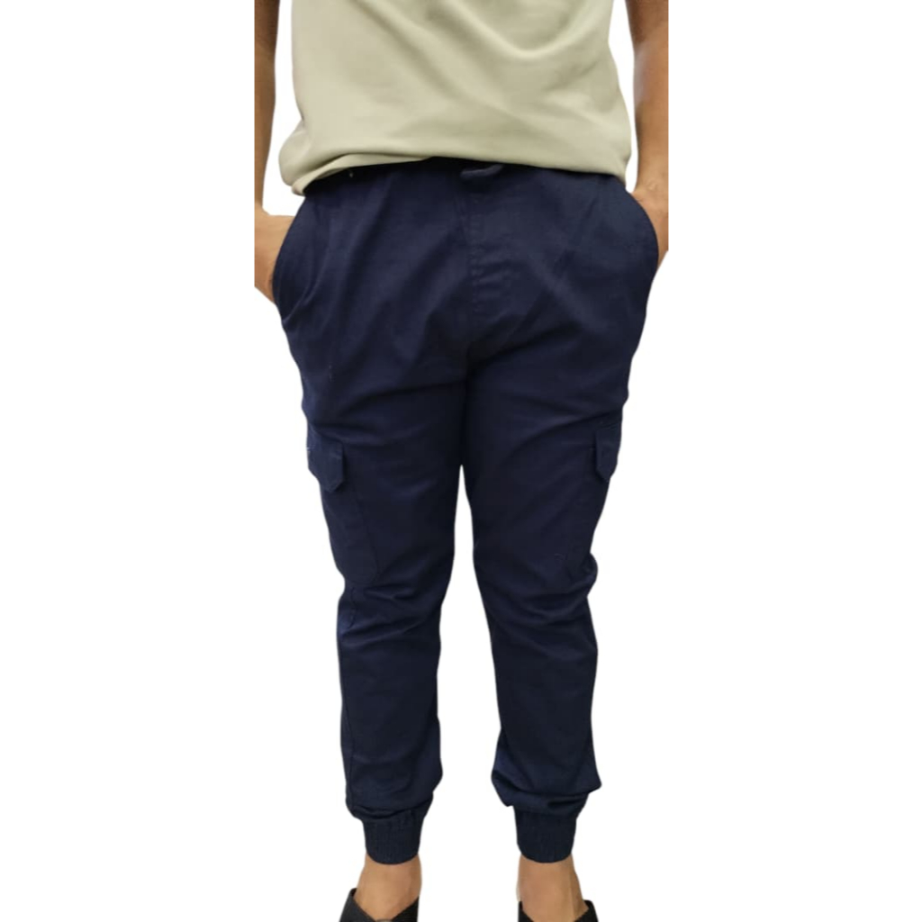Jogger pants 6pocket Elastick Cargo Unisex baua gettah Mura bestqualitysize, S-6XL