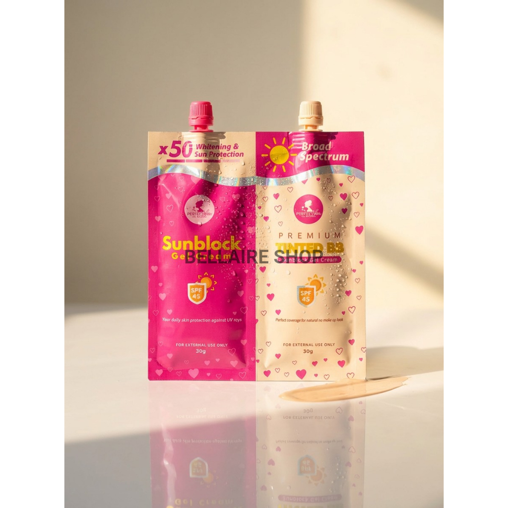 Perfect Skin Tinted Sun Twin Pack 60g – Natural Coverage + SPF