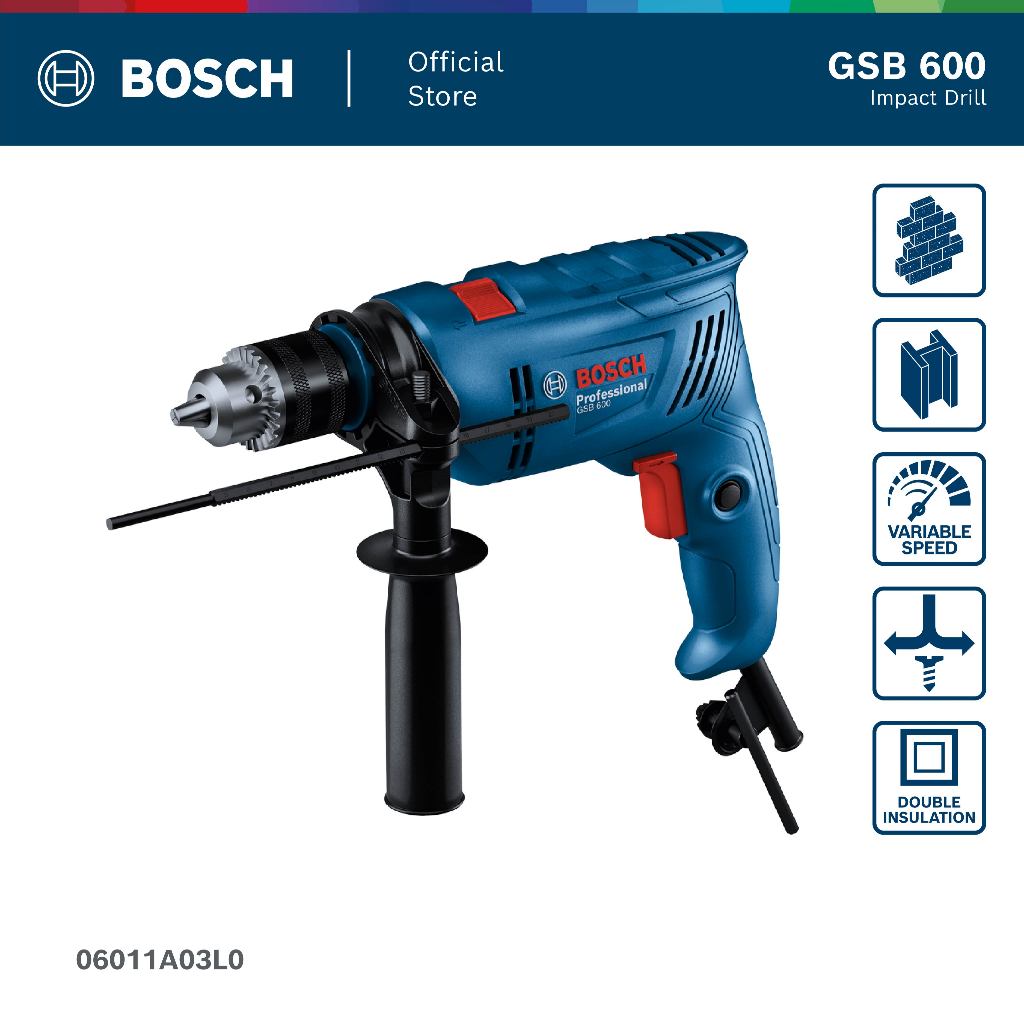 BOSCH GSB 600 Professional Impact Drill - 06011A03L0