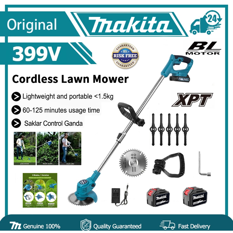 Makita Cordless Grass Cutter Mesin Rumput Powerful Lawn Mower Mesin Potong Rumput Grass Trimmer