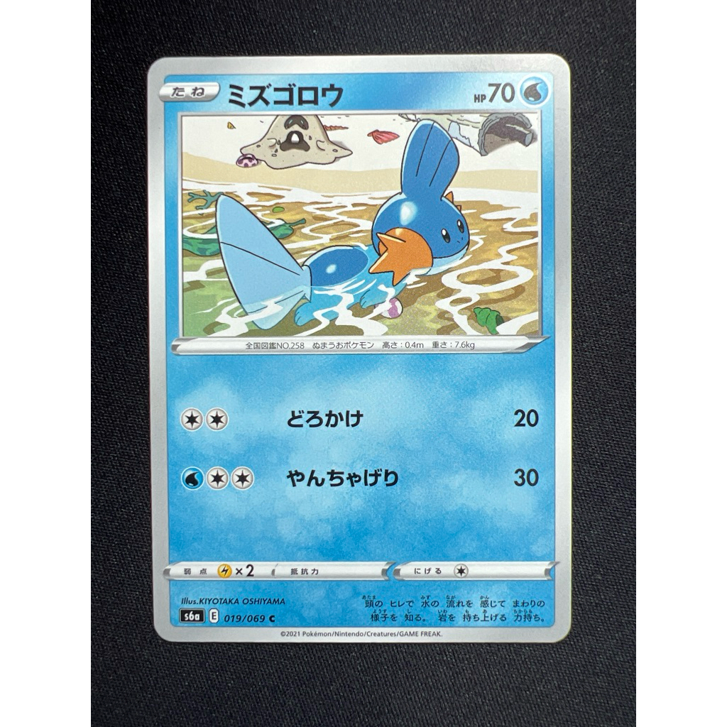 Mudkip 019/069 (JP) | PTCG  | Cute Common Pokemon Card Japanese