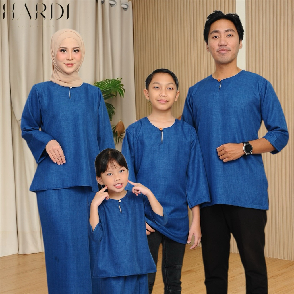 ALINA KEDAH TRADITIONAL COTTON LINEN PLAIN