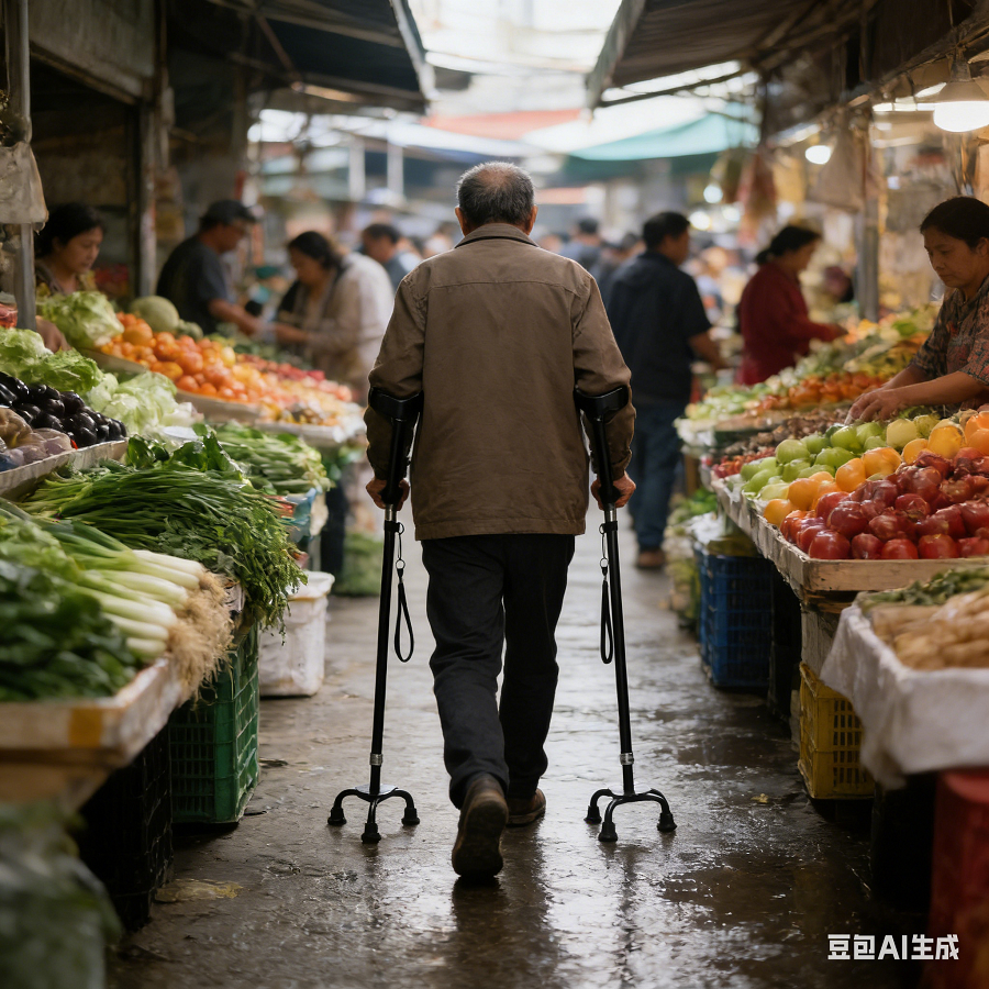Elderly anti slip four legged walking cane、Foldable walking stick for elderly、tongkat kaki 4、拐杖椅子、tongkat orang tua