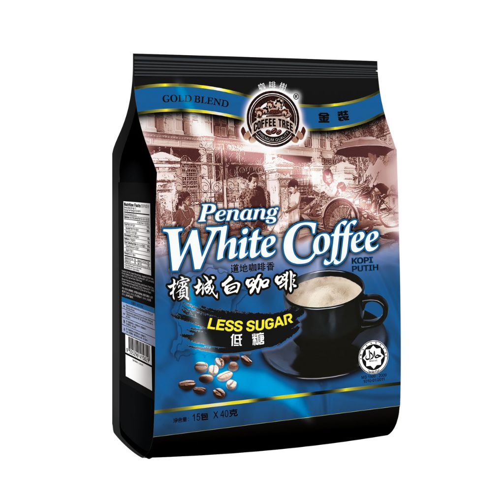 Coffee Tree Less Sugar Penang White Coffee 15's x 40g