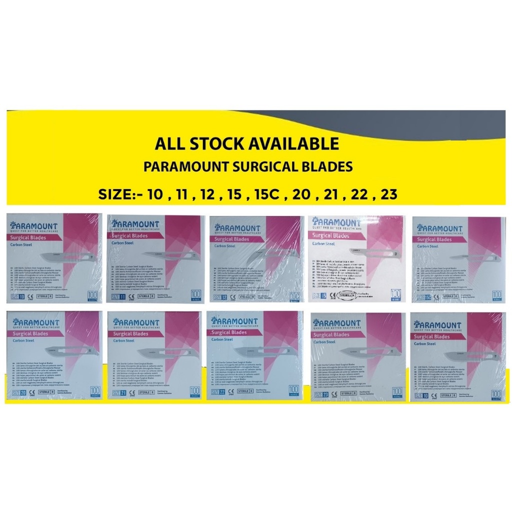 SURGICAL SCALPEL BLADE SIZE 10,11,12, 15, 15C ,20, 21, 22, 23