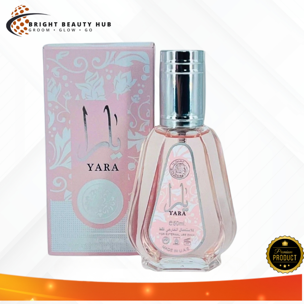 Lattafa Yara Pink Original yara Perfume 50ml Edp by Latafa Fragrance for Women Long Lasting Parfum Oriental scent ladies