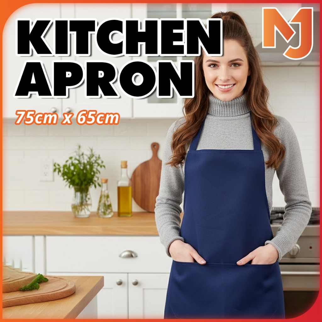 McJoden - CHICKY Hang Neck Apron Overall Apron Murah Apron Dapur Kitchen Chef Apron