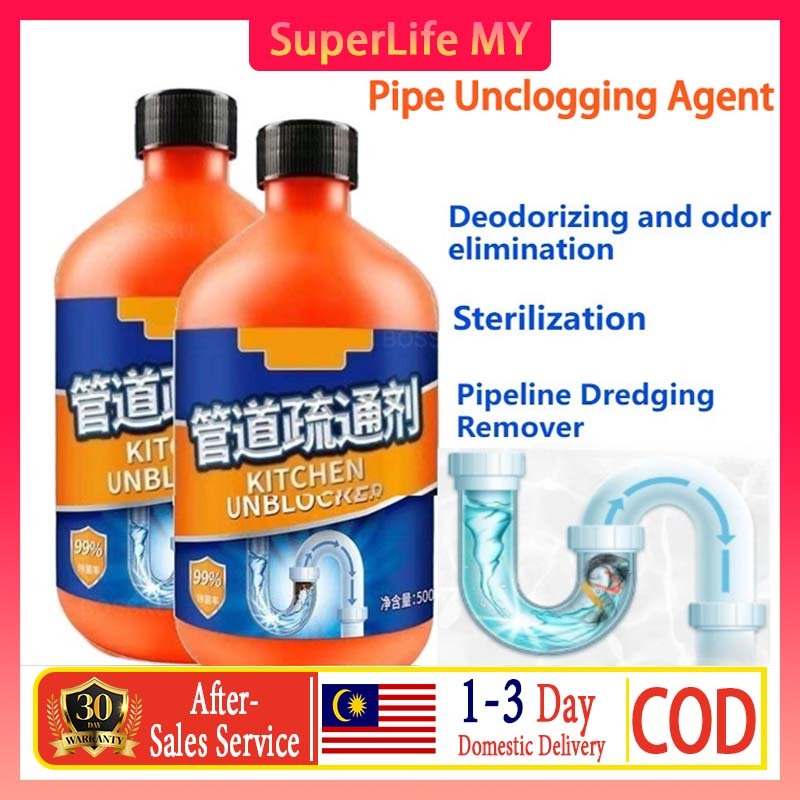 Pembersih Paip Tersumbat | Rawatan Efektif untuk Sinki & Tandas | Penyumbatan Saliran Selesai Segera