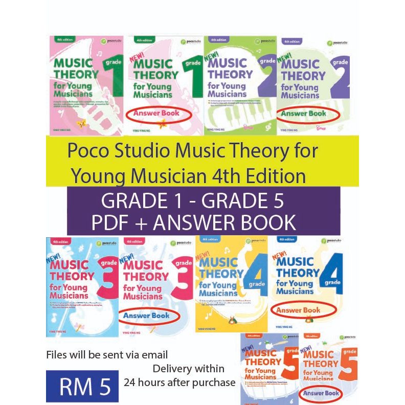 【SOFTCOPY] PDF EBOOK POCO STUDIO GRADE 1 - 5 + ANSWERBOOKS l PDFl
