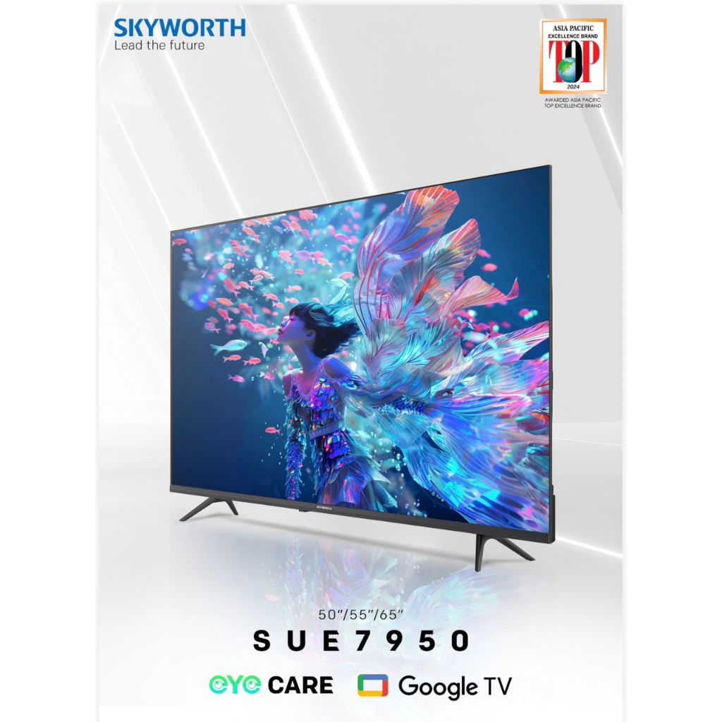 [LOWEST PRICE IN SARAWAK] SKYWORTH 65" SUE7950 4K UHD 60Hz GOOGLE TV