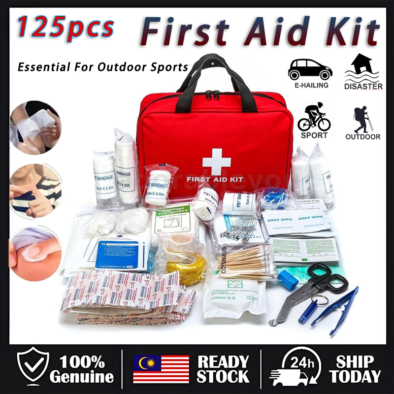 【New Version Up】Fast Ship 13 Kinds Medical Emergency Kit Travel Emergency Outdoor Survival Kit Family Medicine
