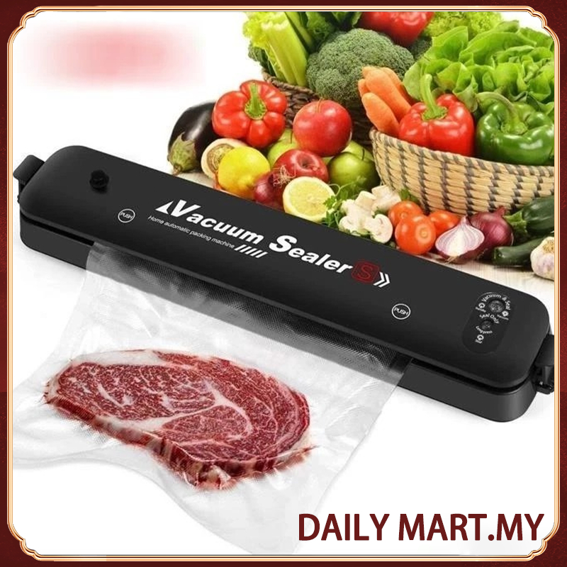 Home Vacuum Sealer Professional Vaccum Sealing Machine Pump Usb Kitchen Food Fish Fruit Saver Preservation
