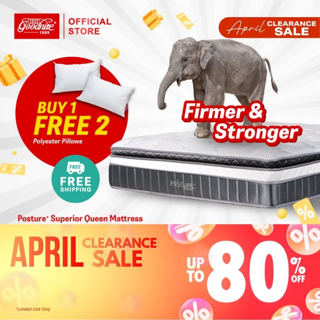 (Best Seller) Goodnite Posture Superior DPC Spring Mattress (12")