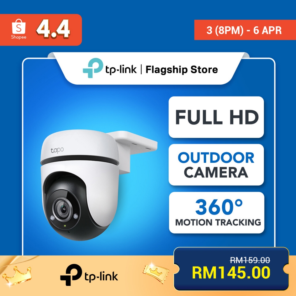 【SIRIM】TP-Link Tapo Outdoor Wifi Wireless Security Camera Waterproof CCTV 2K 360 Night Vision C520WS C510W C500 TC40