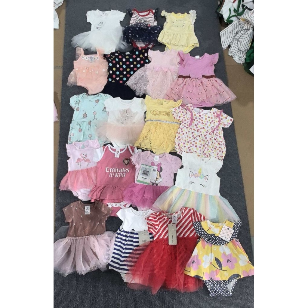 muiisy romper dress jumper kepok Baby girl cute
