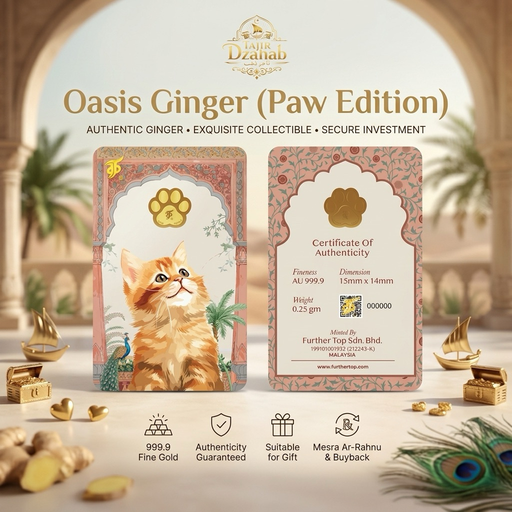 0.25g Further Top Gold 999.9 Coin Mini Bar Gold 999.9 Syiling Emas&hellip;