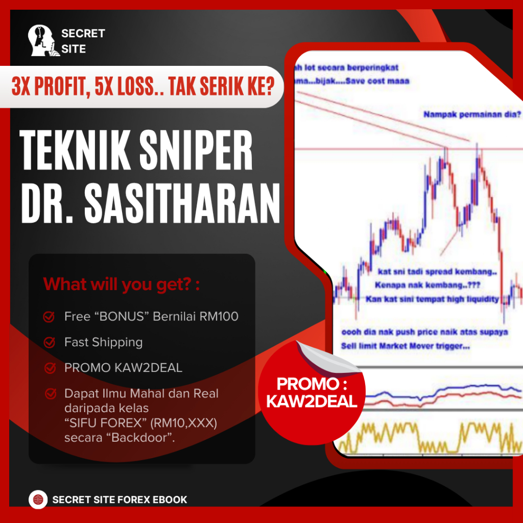 FOREX eBOOK [DWI] || MURAH || LEGIT || PROVEN - TEKNIK SNIPER DR. SASITHARAN