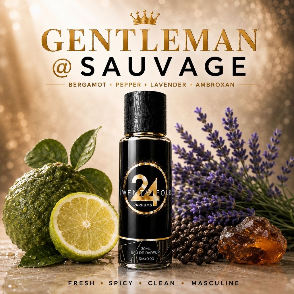 Long lasting 24 Parfums gentleman men Edp perfume made in france