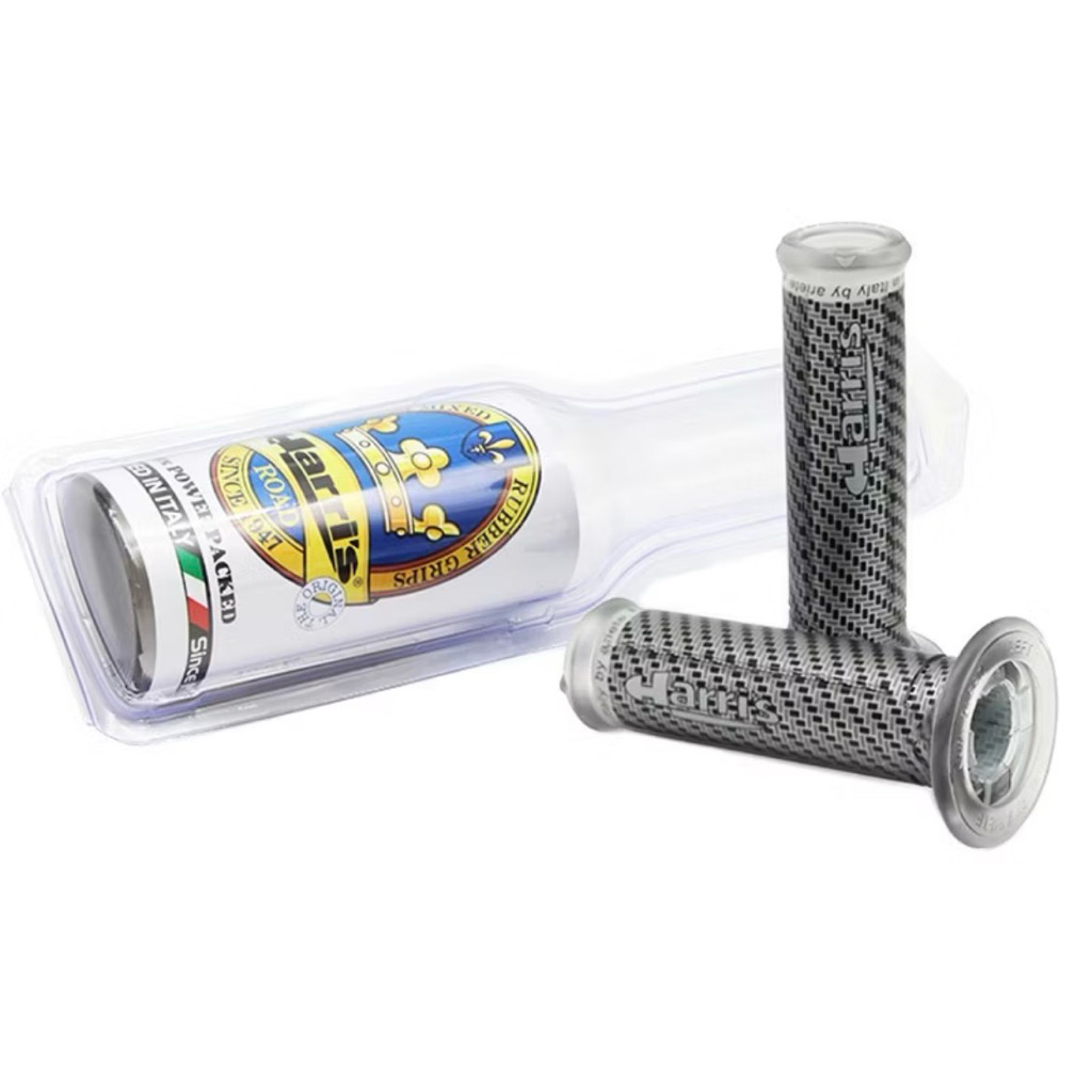 THROTTLE GRIB HARRIS carbon UNIVERSAL Throttle grip Handle Grip universal EX5 RXZ FZ150 LC135 Y15 nmax hand grip rubber