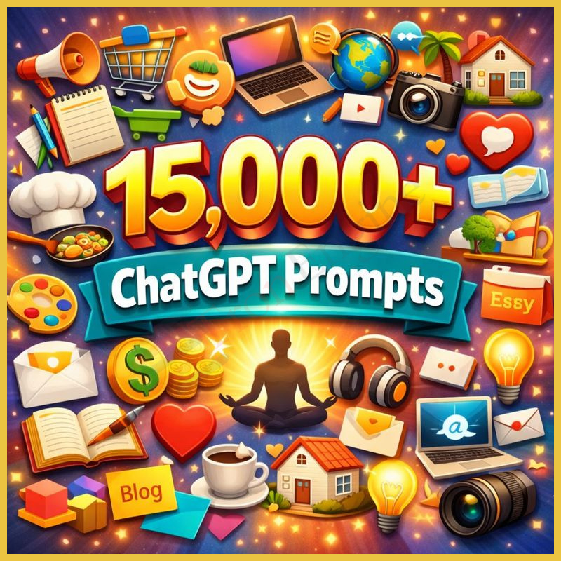🚀 15,000+ ChatGPT Prompts – The Ultimate AI Prompt Library