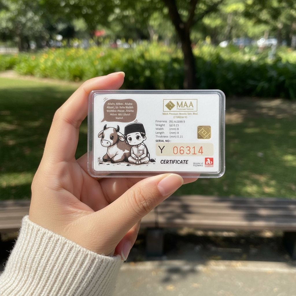 Gold Bar 999.9 - 0.25 gram MAA ORO Design