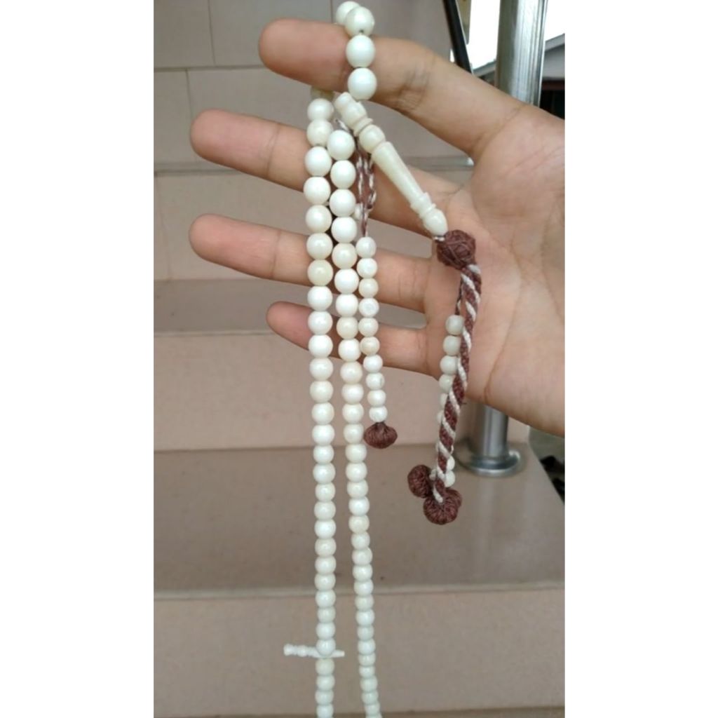 Tasbih Tulang Unta 8mm original Mesir