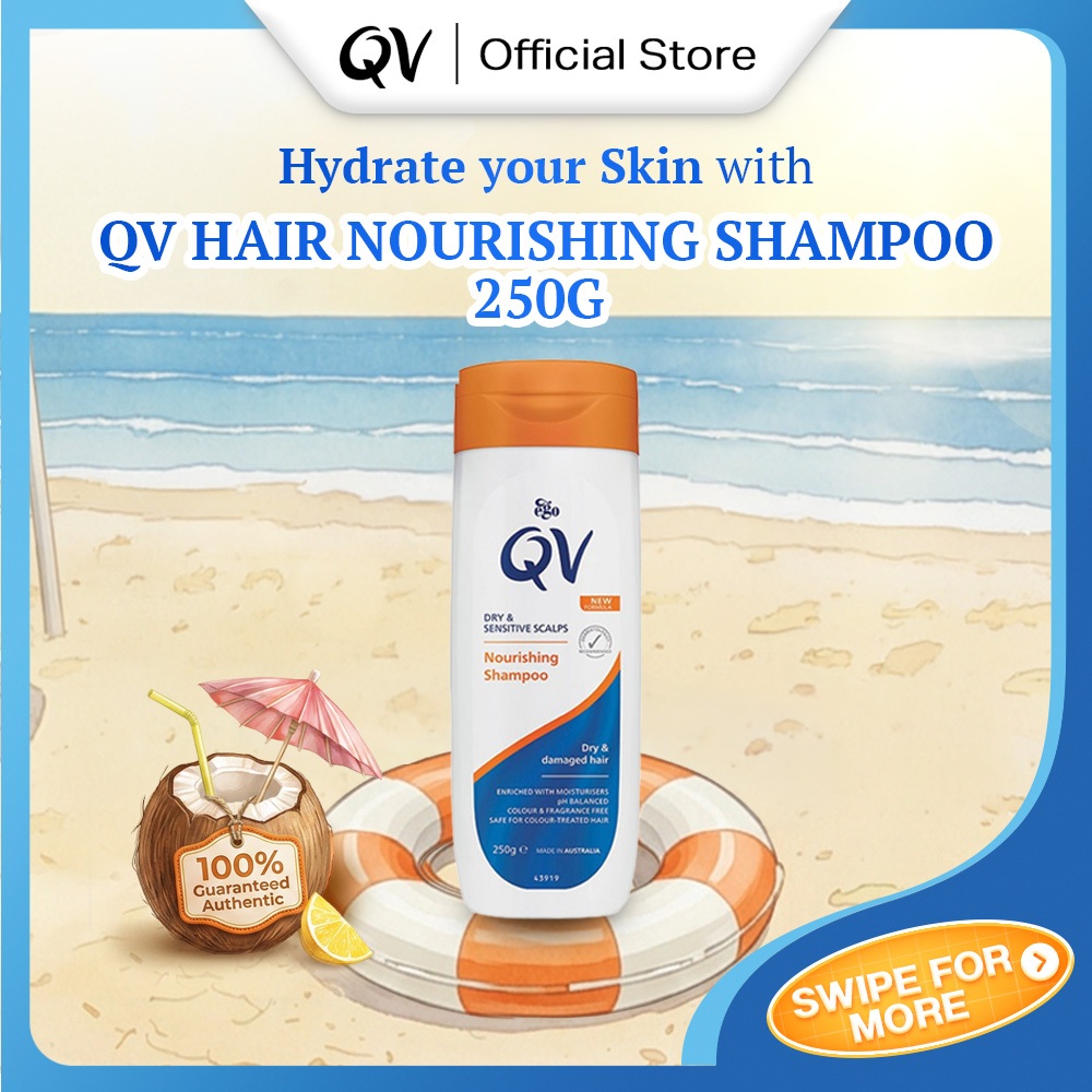 QV Hair Nourishing Shampoo [Enriched With Moisturisers | pH Balanced | Dry and Sensitive Scalp]