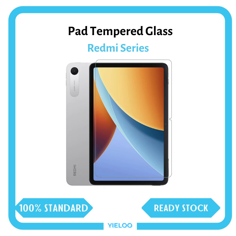 (BELI 2 PERCUMA 1) Tablet Tempered Glass Screen Protector For Redmi Pad 10.61'' / Pad SE / Pad Pro 12.1''