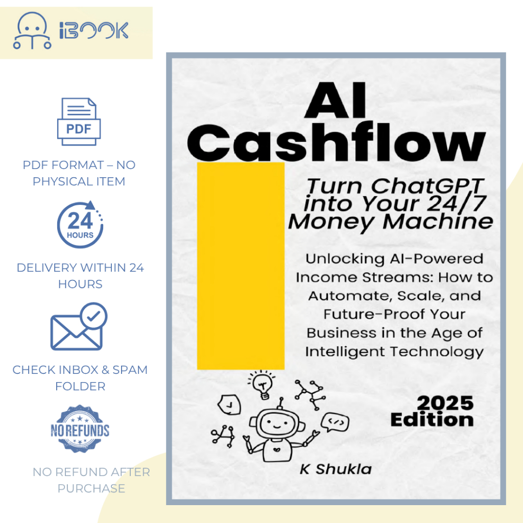 [Softcopy] ChatGPT自动化收入指南 / AI Cashflow Turn ChatGPT into Your Money Machine / Panduan Pendapatan dengan ChatGPT