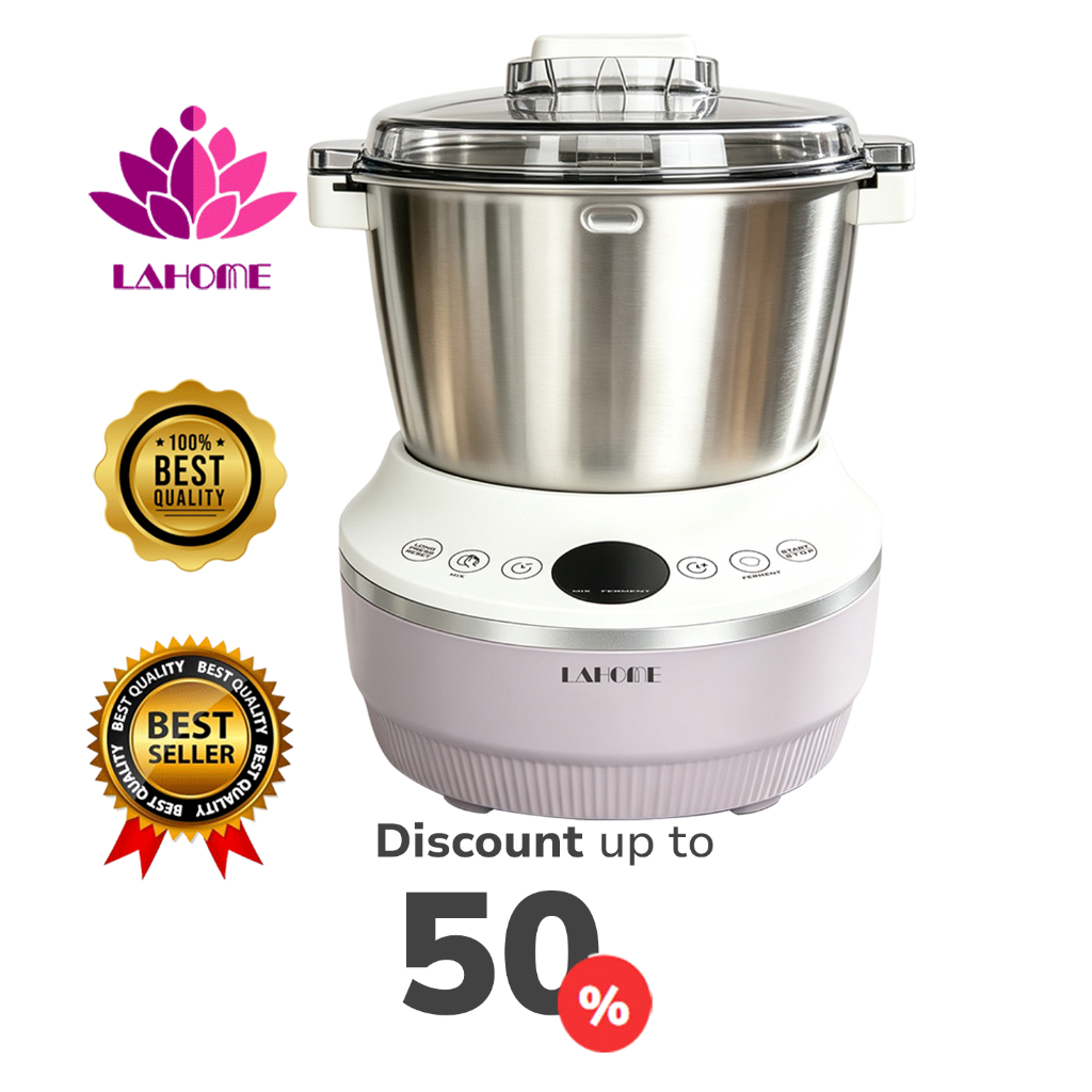 LAHOME Automatic Smart Dough Mixer Household Electric Kneading Flour Machine (3.5L) Bread Dough Maker Mesin Pengadun