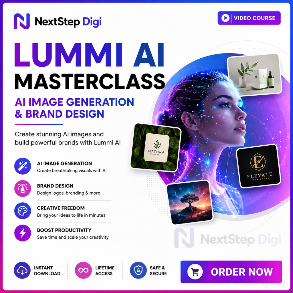 (Course) Lummi AI Masterclass – AI Image Generation & Brand Design Video Course | Prompt Engineering