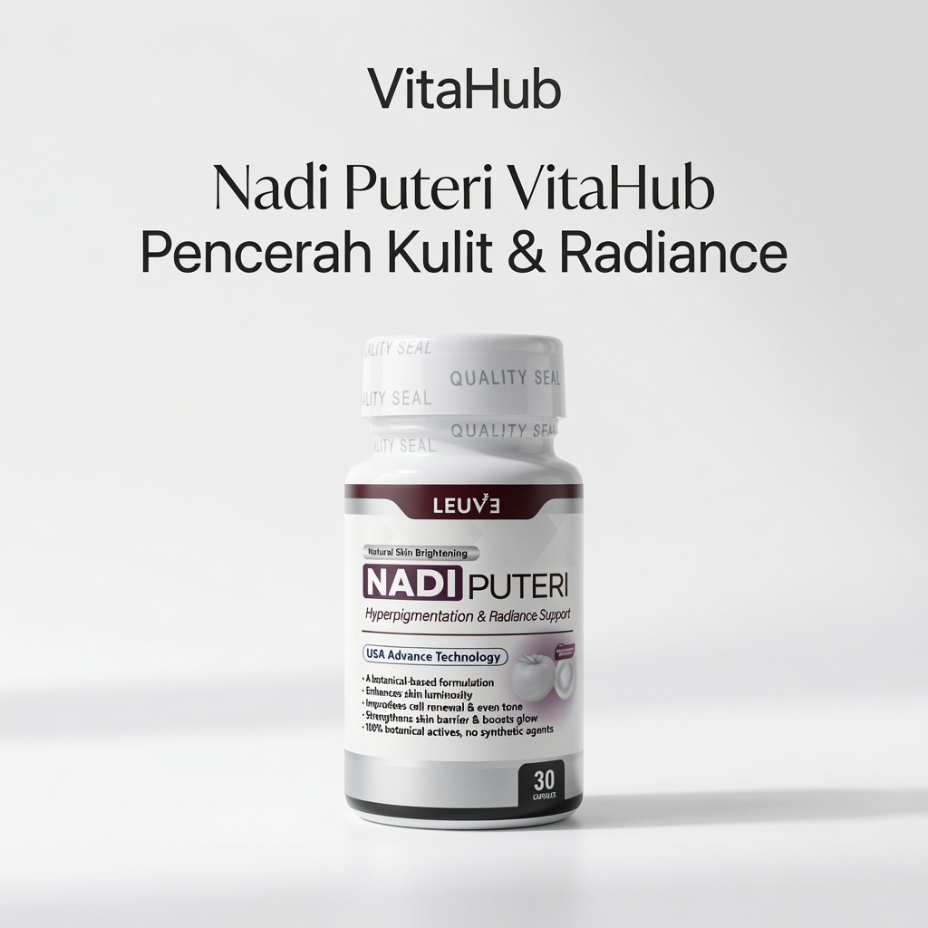 Nadi Puteri Original 30 Kapsul Original Premium Herba Tradisional Malaysia