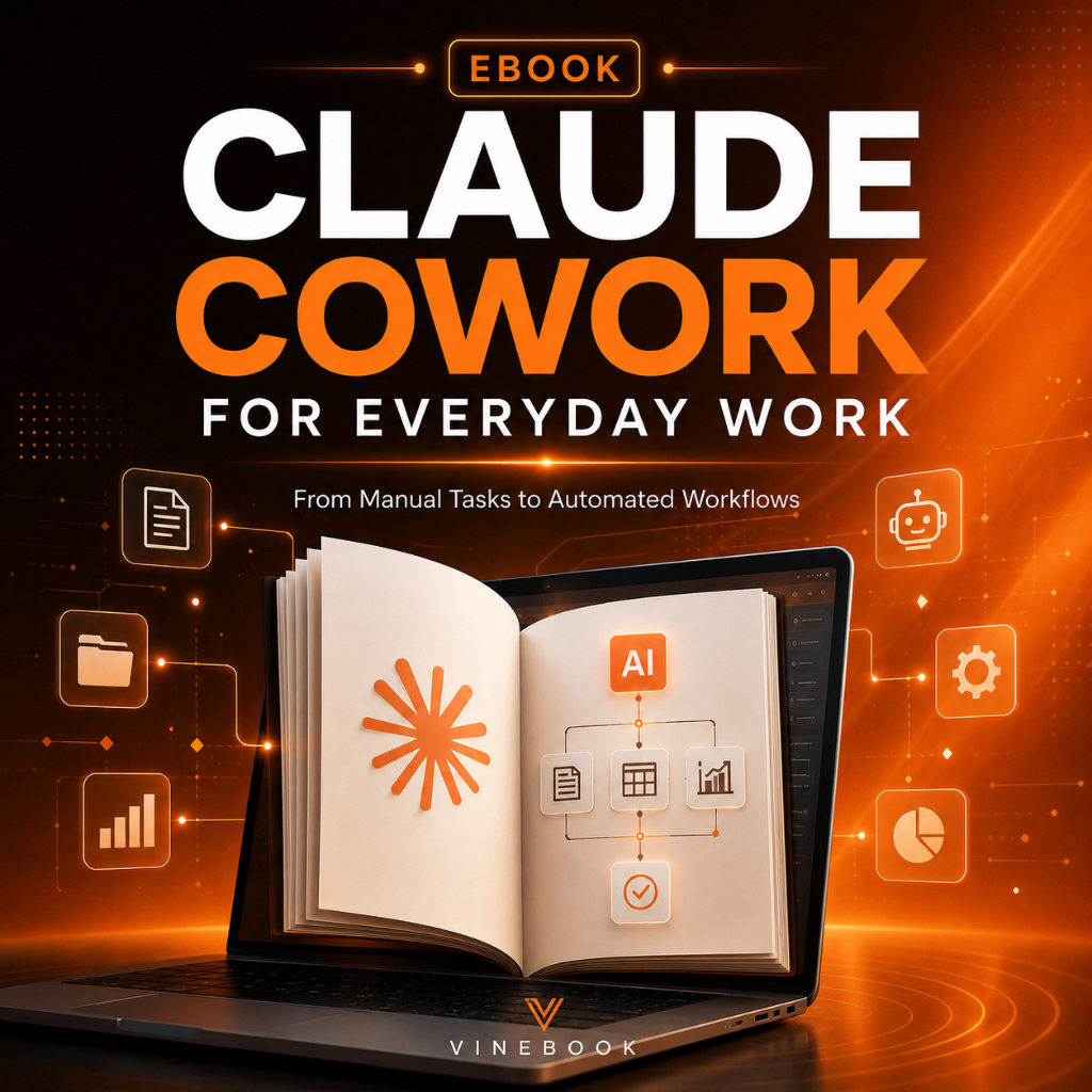Ebook Claude Cowork Panduan Lengkap | AI Agent, Automasi Kerja Harian, Skills SOP, Project & Schedule