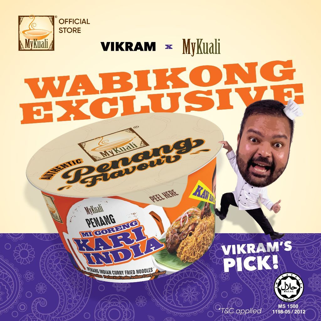 [VIKRAM X MYKUALI EXCLUSIVE] PENANG BOWL NOODLE - MI GORENG KARI INDIA