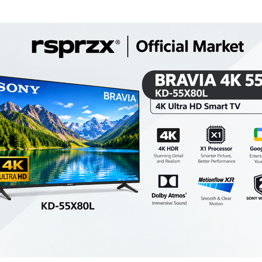 🔥 PRE-LOVED 4K SONY BRAVIA 55 INCH TV | KD-55X80L