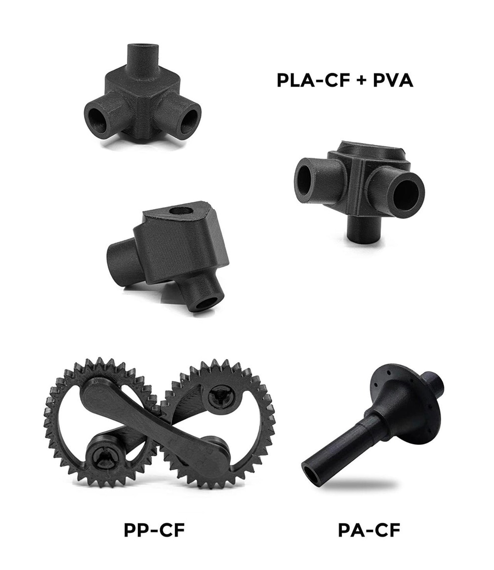 Flashforge creator 3 pro professional idex enclosed 3d printer independent dual extruder rapid temperature rise max 320℃